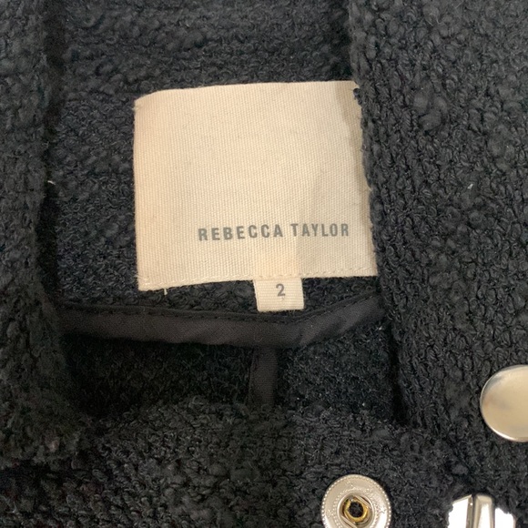 Rebecca Taylor Boucle Moto Jacket - Picture 5 of 9